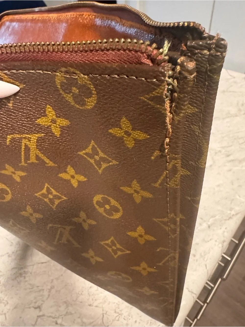 Louis Vuitton Monogram Poche Portfolio Document Bag